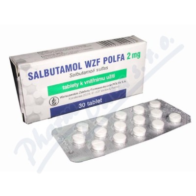 Salbutamol WZF Polfa 2mg por.tbl.nob.30x2mg