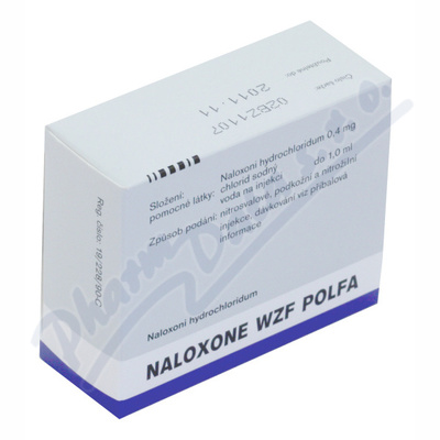 Naloxone WZF Polfa inj.sol.10x1ml/0.4mg