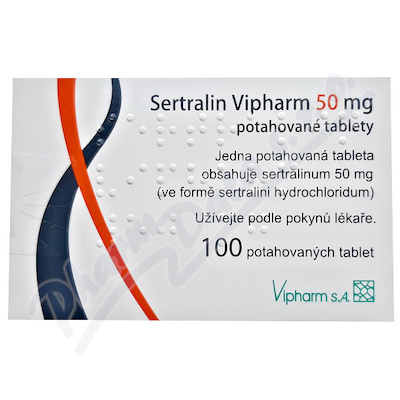 Sertralin Vipharm 50mg tbl.flm.100 II