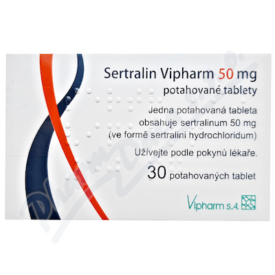 Sertralin Vipharm 50mg tbl.flm.30 II