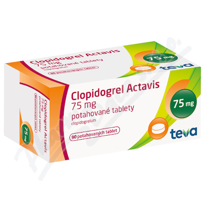 Clopidogrel Actavis 75mg tbl.flm.90 II