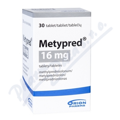 Metypred 16 mg por.tbl.nob.30x16mg