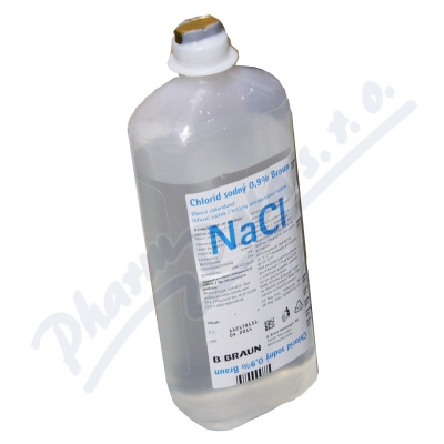 Chlorid Sodný 0.9% Braun inf.10x1000ml-plast (D)