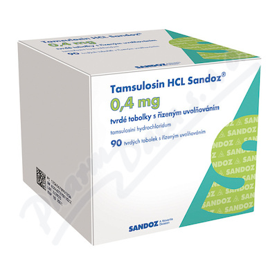 Tamsulosin HCL Sandoz 0.4mg cps.rdr.90