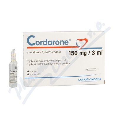 Cordarone inj.sol.6x3ml/150mg