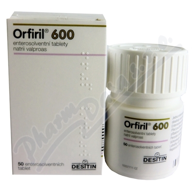 Orfiril 600mg tbl.ent.50x600mg II
