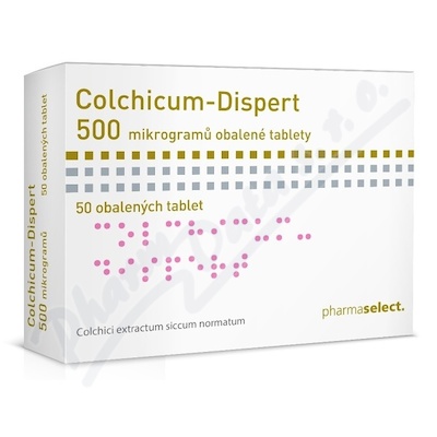 Colchicum-dispert 0.5mg tbl.obd.50