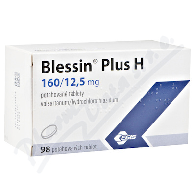 Blessin Plus H 160mg/12.5mg tbl.flm.98