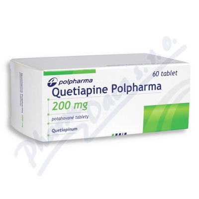 Quetiapine Polpharma 200mg por.tbl.flm.60x200mg