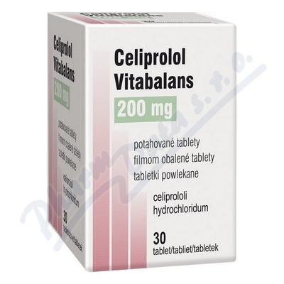Celiprolol Vitabalans 200mg por.tbl.flm.30x200mg