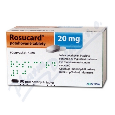Rosucard 20mg por.tbl.flm.90x20mg