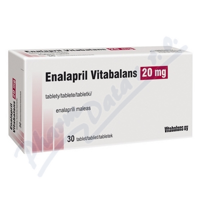 Enalapril Vitabalans 20mg por.tbl.flm.30x20mg
