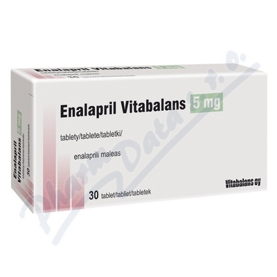 Enalapril Vitabalans 5mg por.tbl.flm.30x5mg