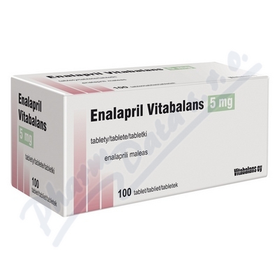 Enalapril Vitabalans 5mg por.tbl.flm.100x5mg
