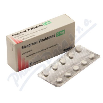 Bisoprolol Vitabalans 5mg por.tbl.nob.30x5mg