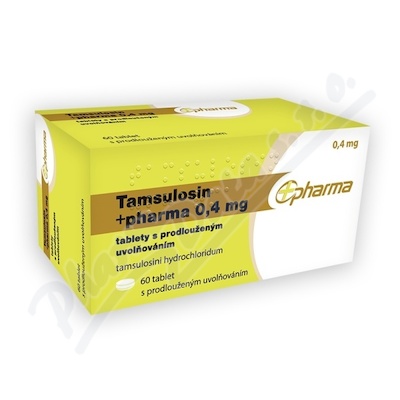 Tamsulosin +pharma 0.4mg tbl.pro.60 III
