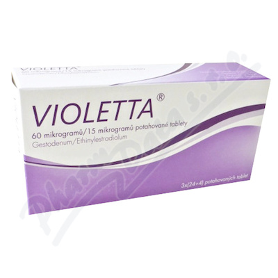 Violetta 60mcg/15mcg tbl.flm.3x28 (24+4)