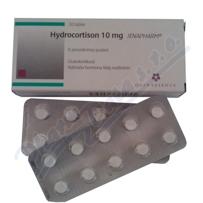 Hydrocortison 10mg Jenapharm por.tbl.nob.20x10mg