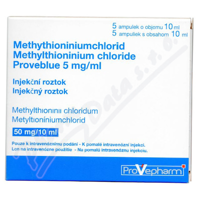 Methylthioniniumchlorid Proveblue inj.sol.5x10ml
