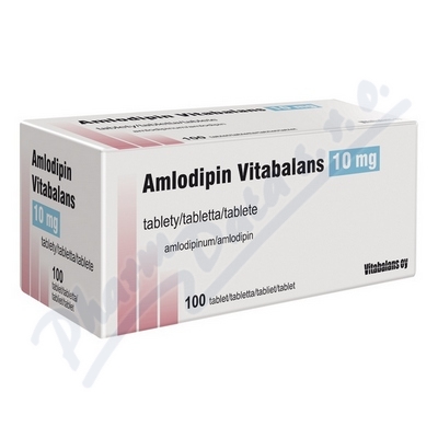 Amlodipin Vitabalans 10mg por.tbl.nob.100x10mg
