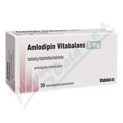 Amlodipin Vitabalans 5mg por.tbl.nob.30x5mg