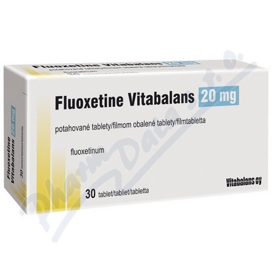 Fluoxetine Vitabalans 20mg por.tbl.flm.30x20mg