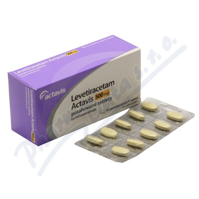 Levetiracetam Actavis 500mg tbl.flm.50