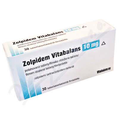 Zolpidem Vitabalans 10mg por.tbl.flm.30x10mg