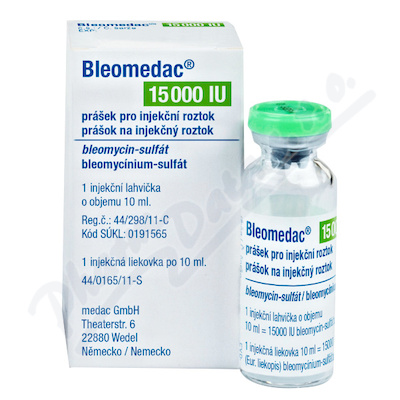 Bleomedac 15000 IU inj.plv.sol. 1x15000 UT
