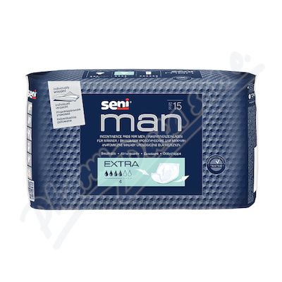 Seni Man Extra inkontinenční vložky 15ks