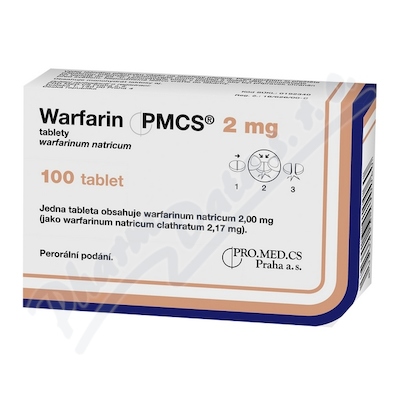 Warfarin PMCS 2mg tbl.nob.100 I