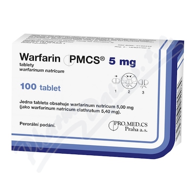 Warfarin PMCS 5mg tbl.nob.100 I