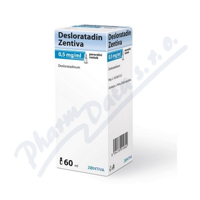 Desloratadin Zentiva 0.5mg/ml oral.sol.1x60ml/30ml