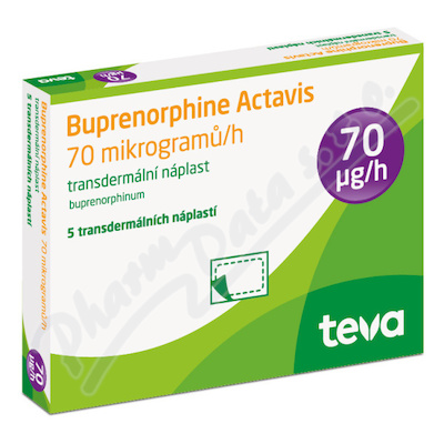 Buprenorphine Actavis 70mcg/h drm.emp.tdr.5x70rg/h