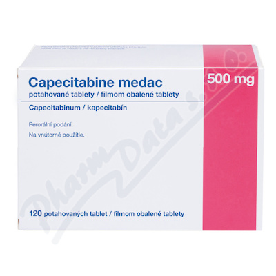 Capecitabine Medac 500mg tbl.flm.120 I