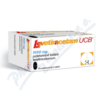 Levetiracetam UCB 1000mg tbl.flm.50x1000mg