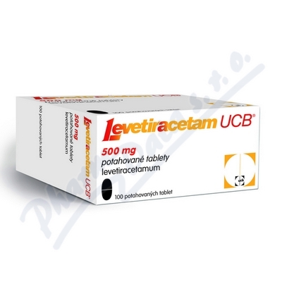 Levetiracetam UCB 500mg tbl.flm.100x500mg