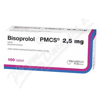 Bisoprolol PMCS 2.5mg tbl.nob.100