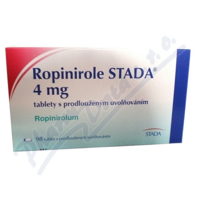 Ropinirole Stada 4mg por.tbl.pro.98x4mg