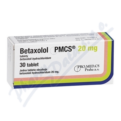 Betaxolol PMCS 20mg tbl.nob.30