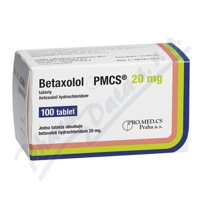 Betaxolol PMCS 20mg tbl.nob.100