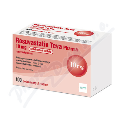 Rosuvastatin Teva Pharma 10mg tbl.flm.100