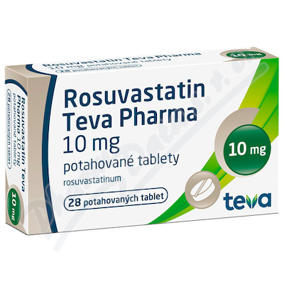 Rosuvastatin Teva Pharma 10mg tbl.flm.28 II