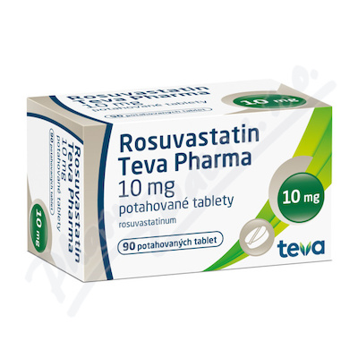 Rosuvastatin Teva Pharma 10mg tbl.flm.90 II