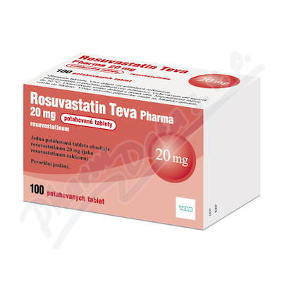 Rosuvastatin Teva Pharma 20mg tbl.flm.100