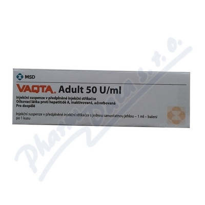 VAQTA adult 50U/1ml inj.sus.1x1ml/50 UT