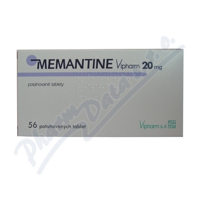 Memantine Vipharm 20mg por.tbl.flm.56x20mg