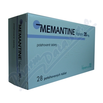 Memantine Vipharm 20mg por.tbl.flm.28x20mg