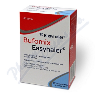 Bufomix Easyhaler 320/9mikrogr.inh.plv.1x60 dáv.