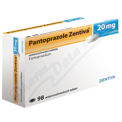 Pantoprazole Zentiva 20mg tbl.ent. 98